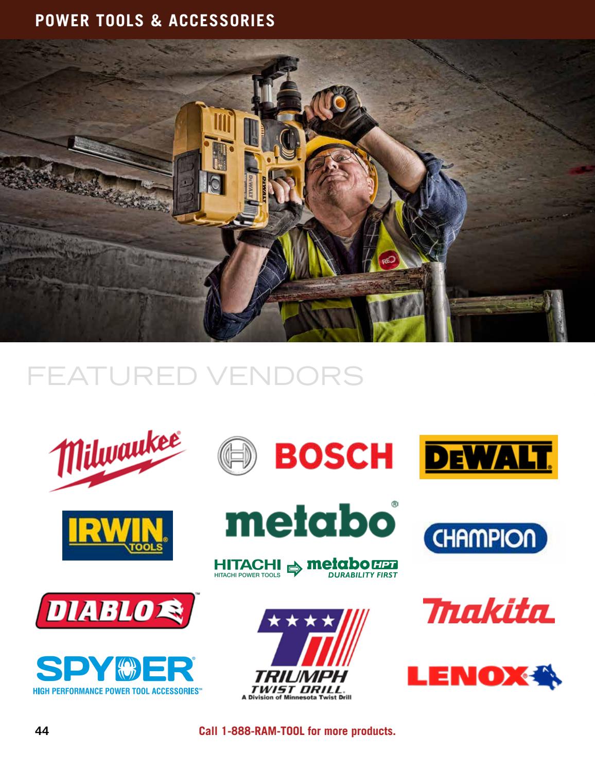 MEP Catalog 3rd Edition by Ram Tool Construction Supply Co. Issuu