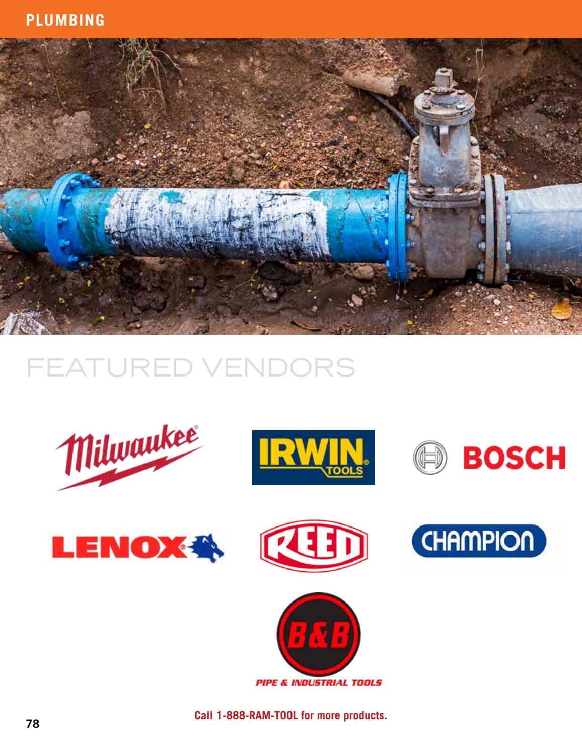 MEP Catalog 3rd Edition by Ram Tool Construction Supply Co. Issuu