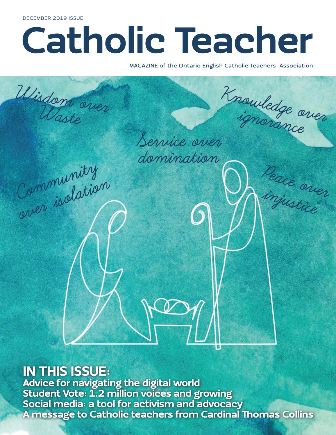 Catholic Teacher Magazine by OECTA Issuu