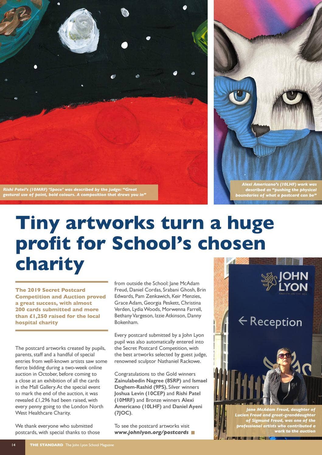 The Standard - Autumn Term 2019 by johnlyonharrow - Issuu
