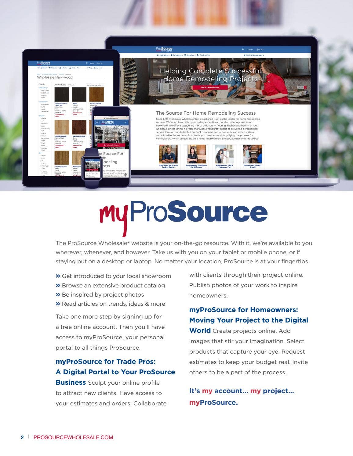 ProSource Wholesale Possibilities Home Improvement Catalog (2020) by