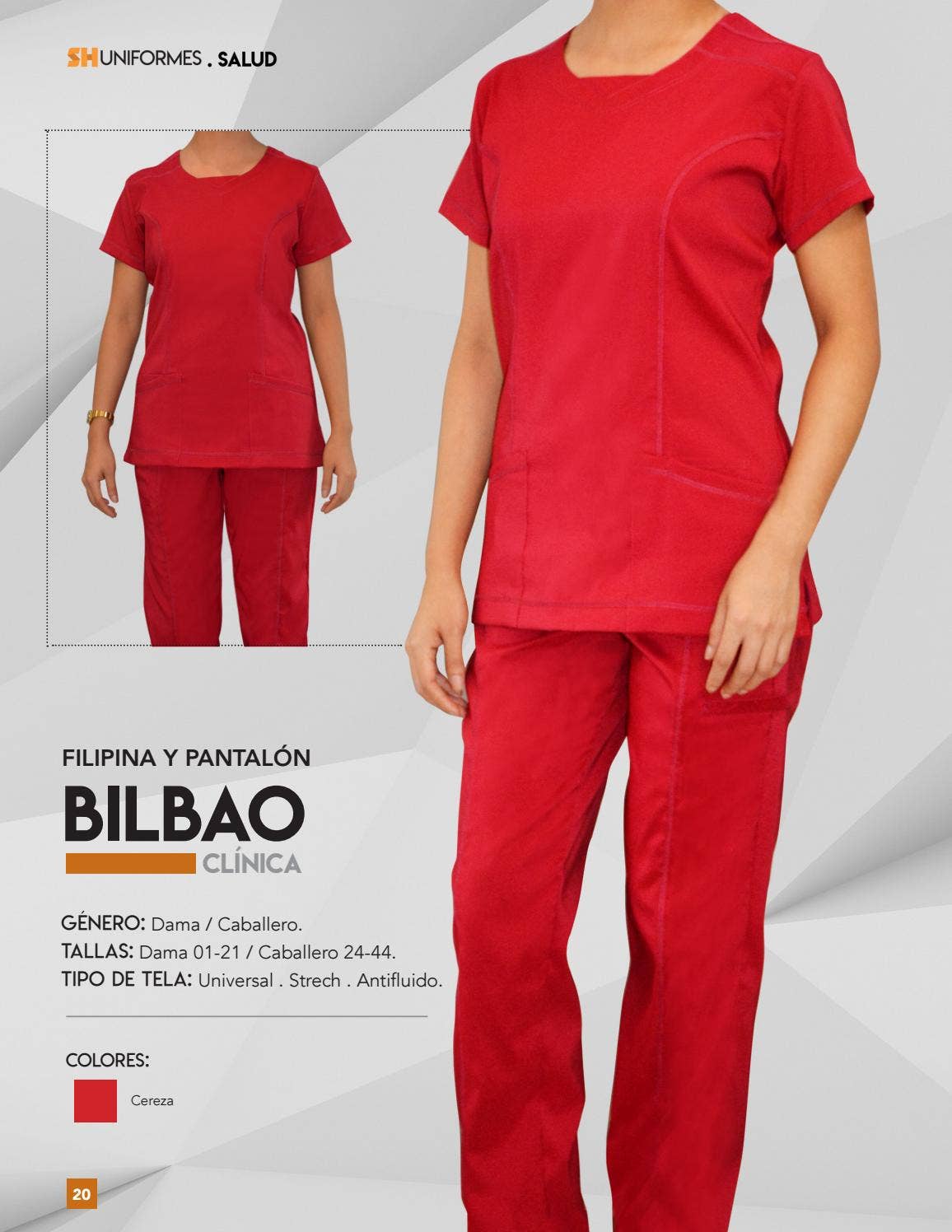 CATÁLOGO 2020 SH UNIFORMES by Gabriela Ortega Issuu