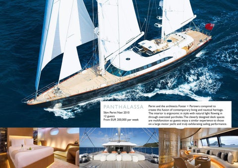 Cecil Wright Superyachts for Charter 家具手册 - December 2019 第 19 页