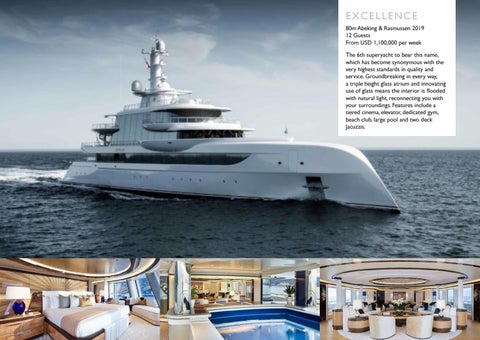 Cecil Wright Superyachts for Charter 家具手册 - December 2019 第 9 页
