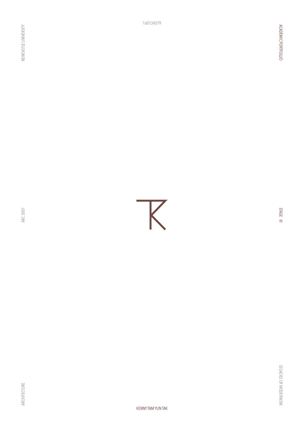 stage 3 architecture portfolio by kenny tam issuu