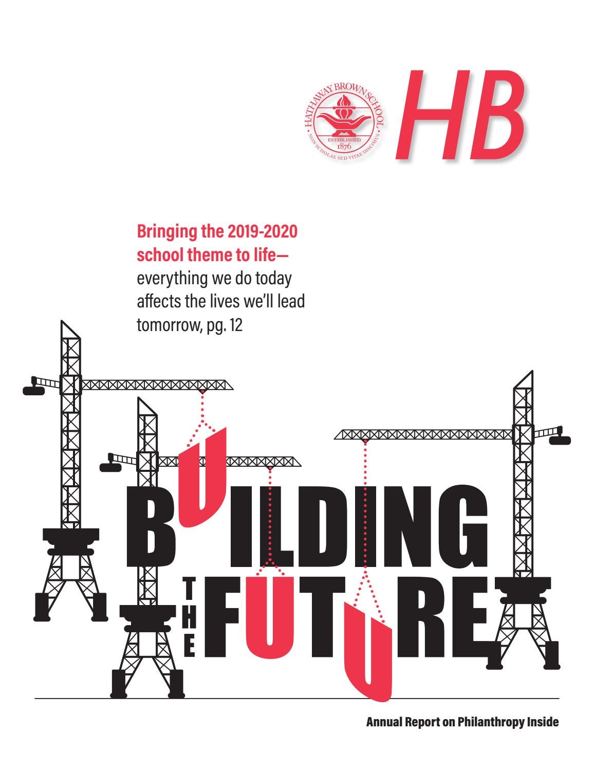 Hb Magazine Fall Winter 2019 Issue By Hathaway Brown School Issuu