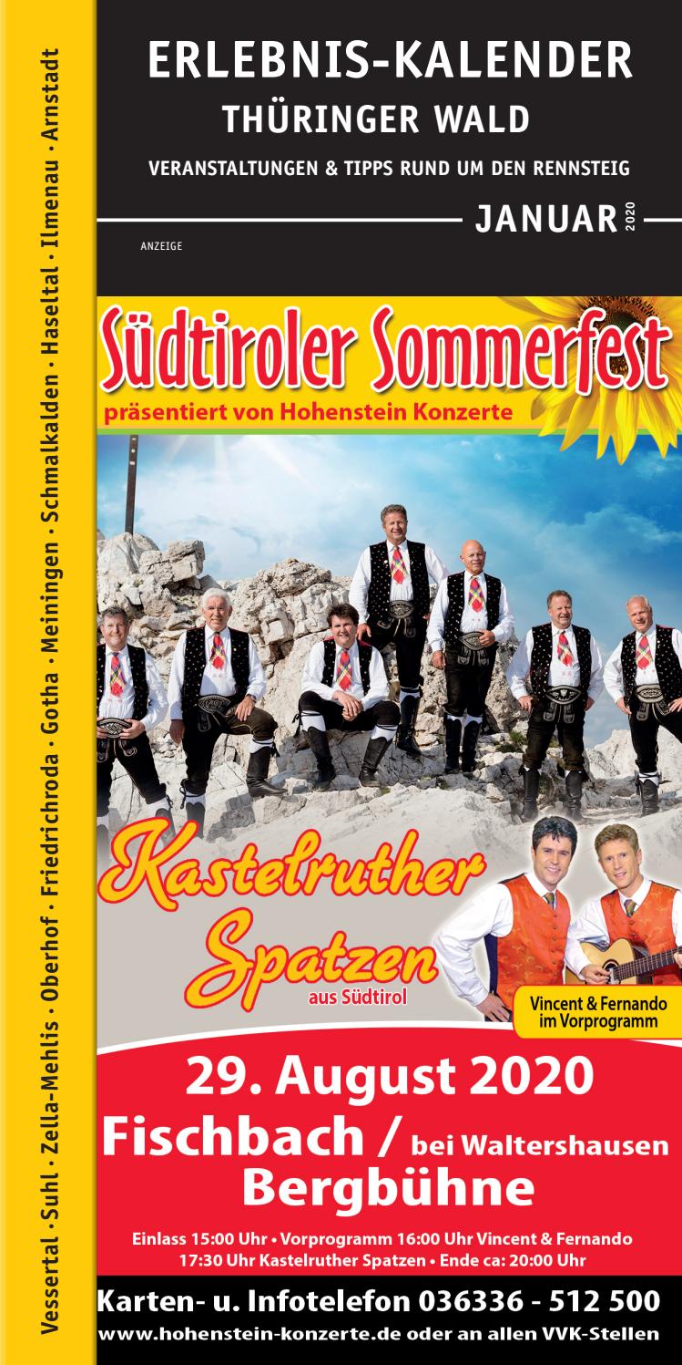 Erlebnis-Kalender Thüringer Wald by TiPs - Issuu