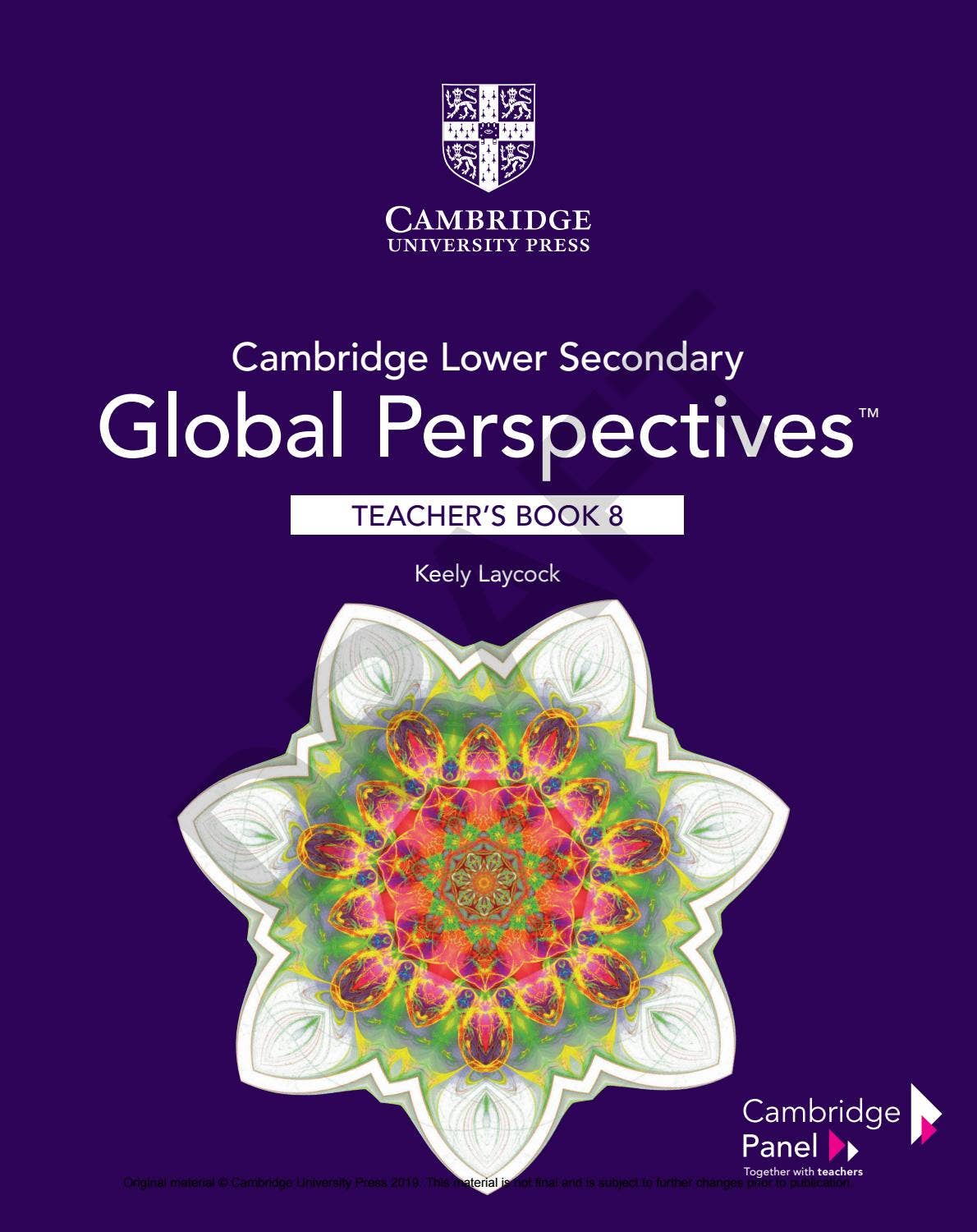 Cambridge Lower Secondary Global Perspectives™ Stage 8 Teacher