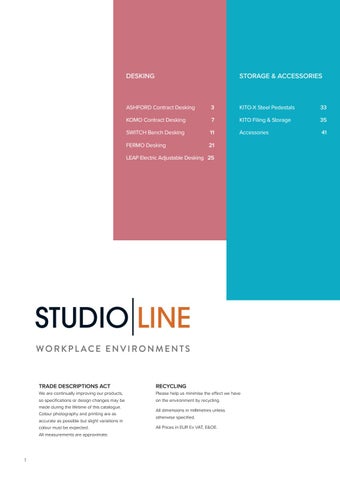 StudioLine Workplace Environments Studioline Stocked 灯饰目录 第 2 页