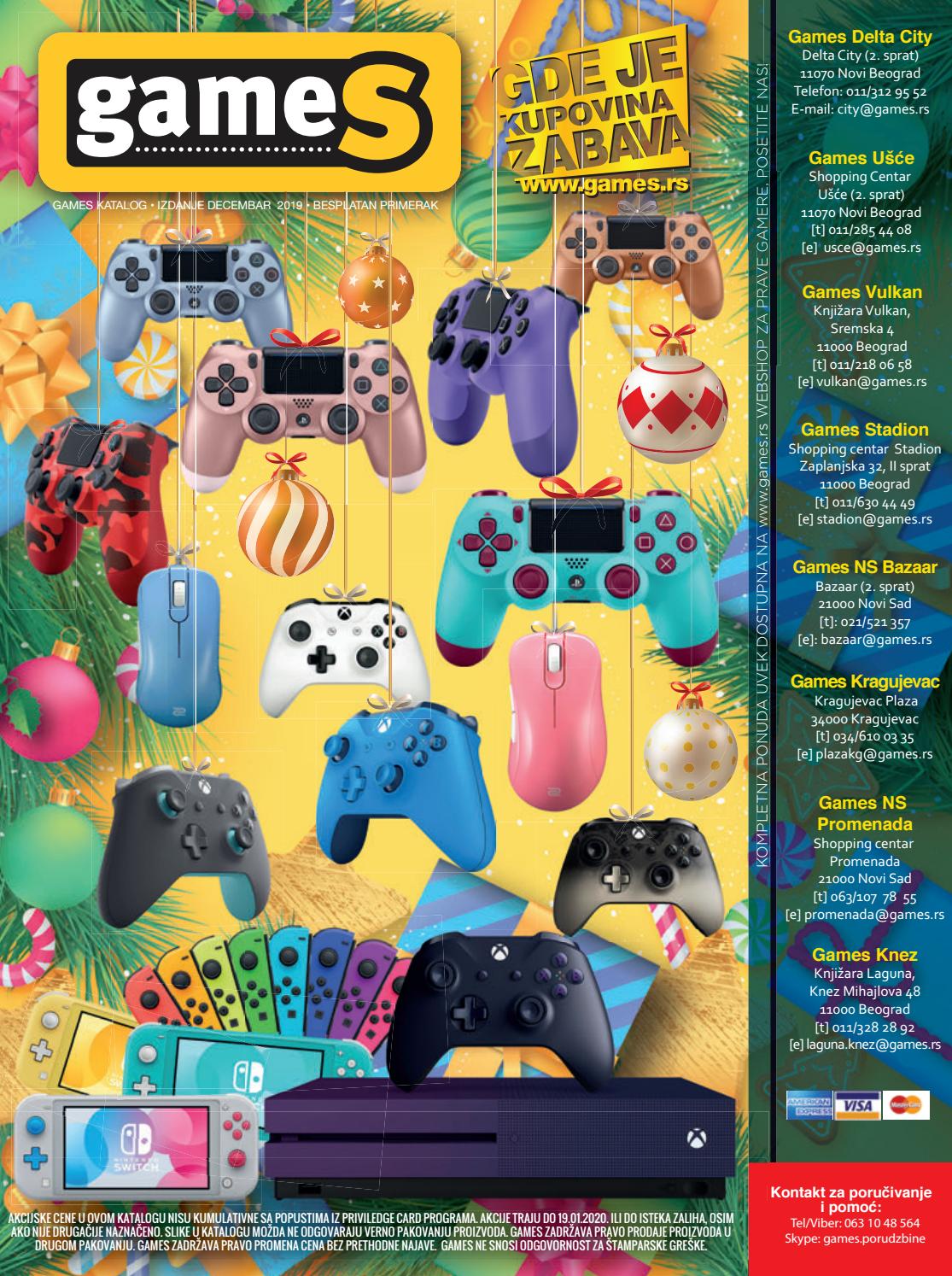 GameS Katalog akcija za Novu Godinu by GameS Issuu