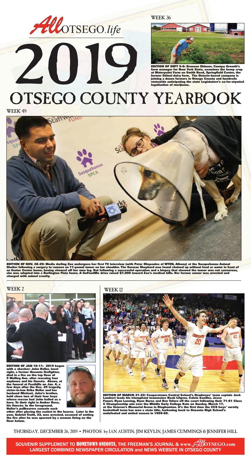 2019 Otsego County Yearbook by All Otsego News of Oneonta