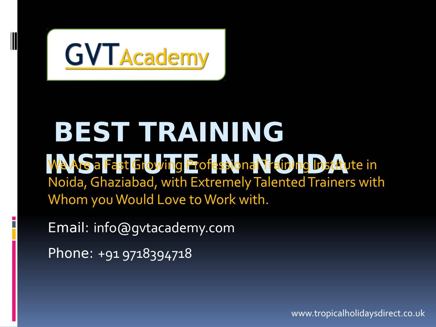 MIS and Advanced Excel Training Institute in Noida by GVT Academy ...