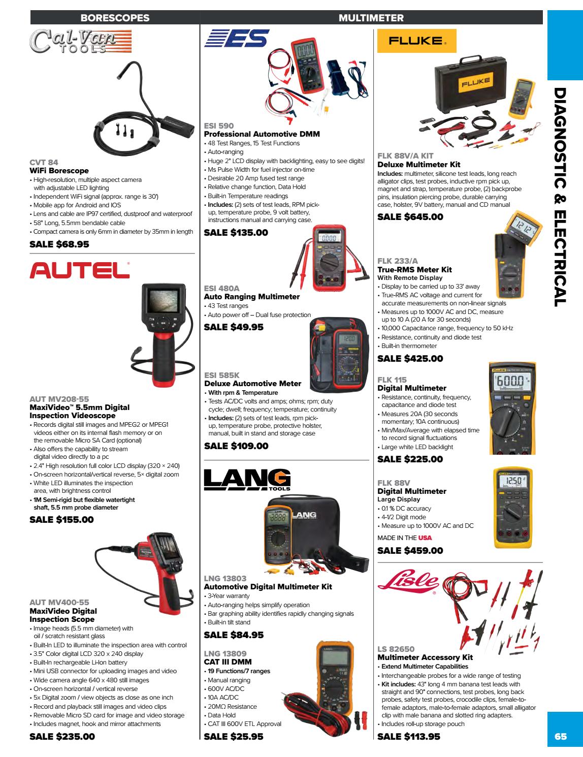 ESI 480A Auto Ranging Multimeter
