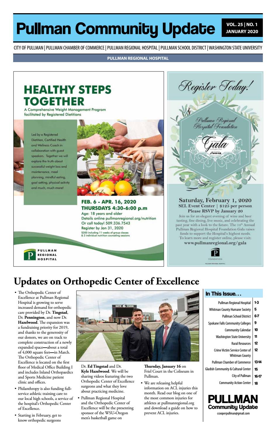 Pullman Community Update January 2020 By Hannah Crawford Issuu