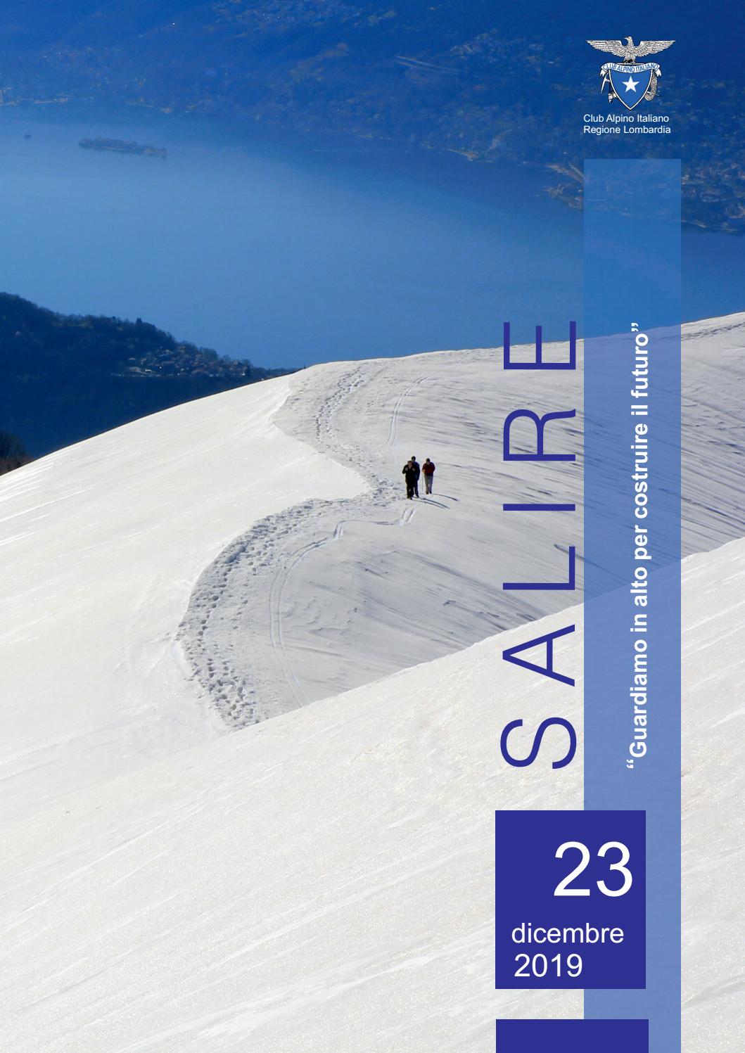 Salire N23 Dicembre 2019 By Cai Regione Lombardia Issuu