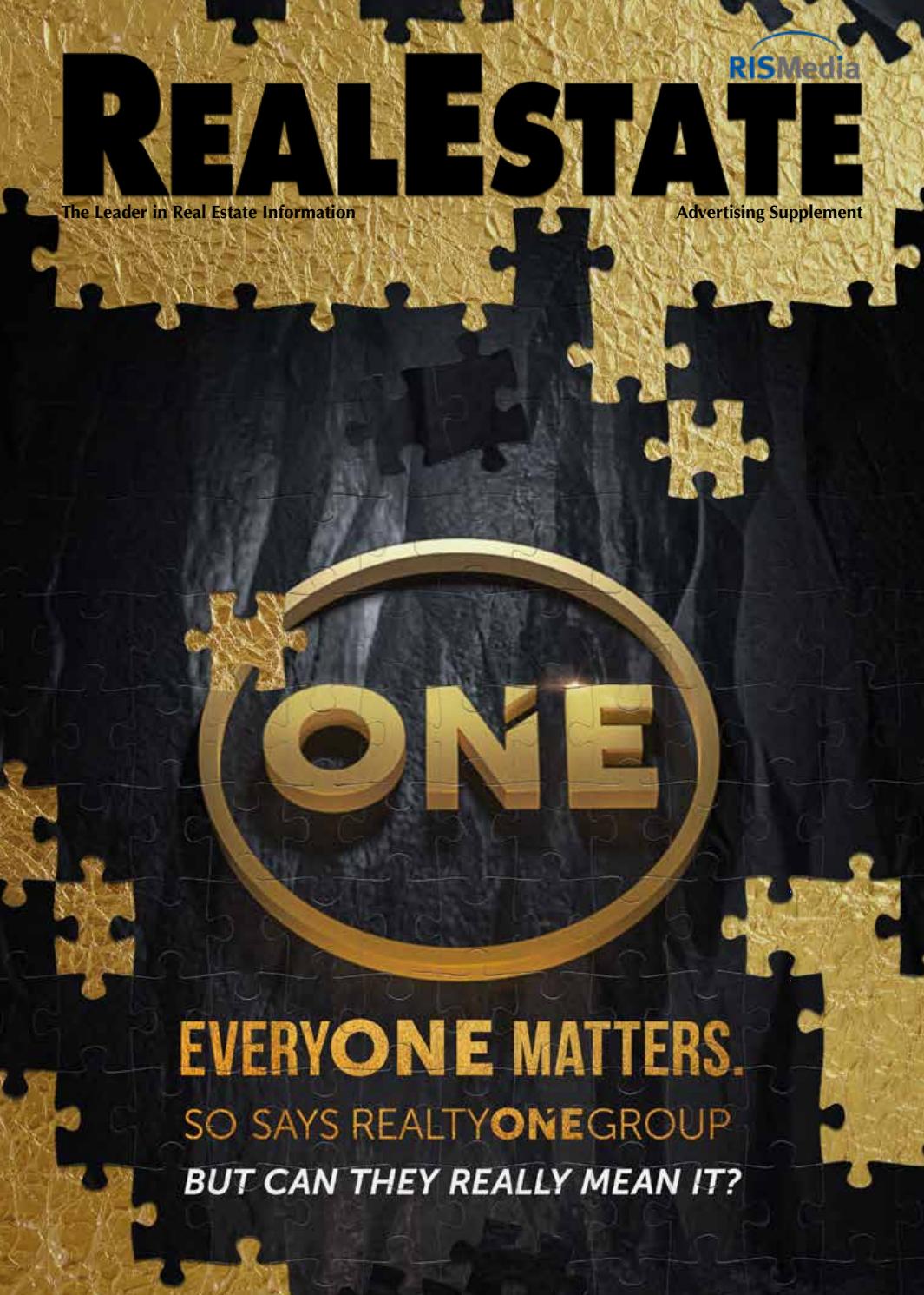Realty ONE Group Advertising Supplement - RISMedia - Jan. 2020 by