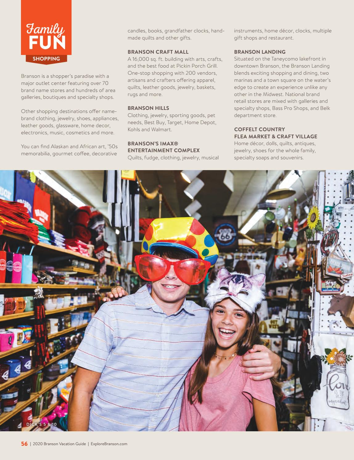 downtown branson shoe stores on 2020 Branson Vacation Guide Vebuka Com