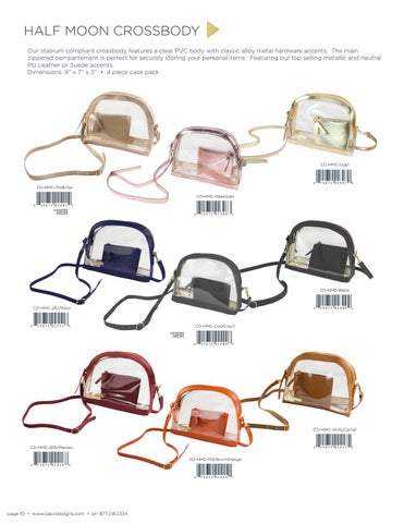 Capri Designs Clearly Fashion Clear Bag and Accessory 灯饰目录 第 IX 春季 2020 零售 第 10 页