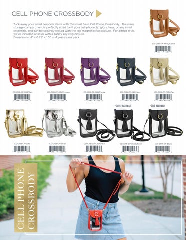 Capri Designs Clearly Fashion Clear Bag and Accessory 灯饰目录 第 IX 春季 2020 零售 第 21 页