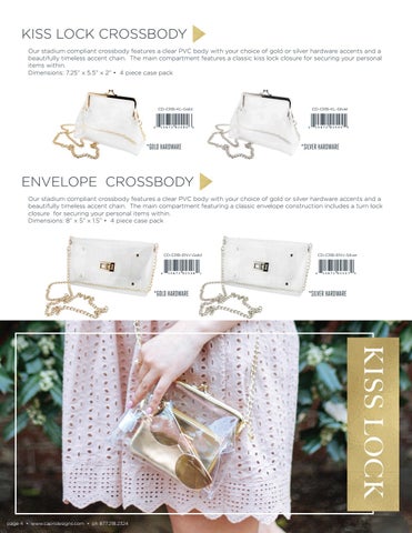 Capri Designs Clearly Fashion Clear Bag and Accessory 灯饰目录 第 IX 春季 2020 零售 第 4 页