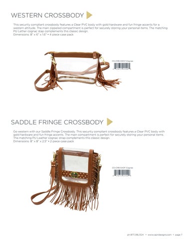 Capri Designs Clearly Fashion Clear Bag and Accessory 灯饰目录 第 IX 春季 2020 零售 第 7 页