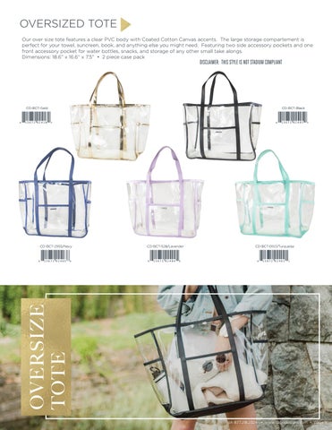Capri Designs Clearly Fashion Clear Bag and Accessory 灯饰目录 第 IX 春季 2020 零售 第 9 页