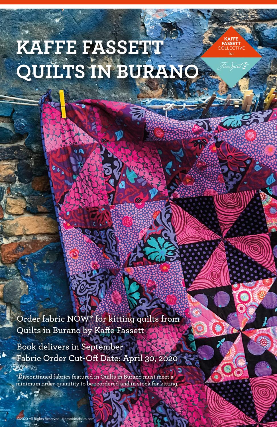 Kaffe Fassett Quilts in Burano by FreeSpirit Fabrics Issuu