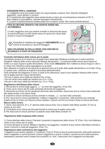 Car Seat JUPITER+SPS Manual Instruction 2020 第 24 页