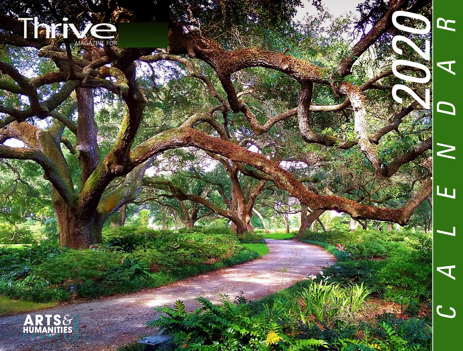 Thrive 2020 Calendar By Thrive Magazine Issuu Thrive 2020 Calendar By Thrive Magazine Issuu