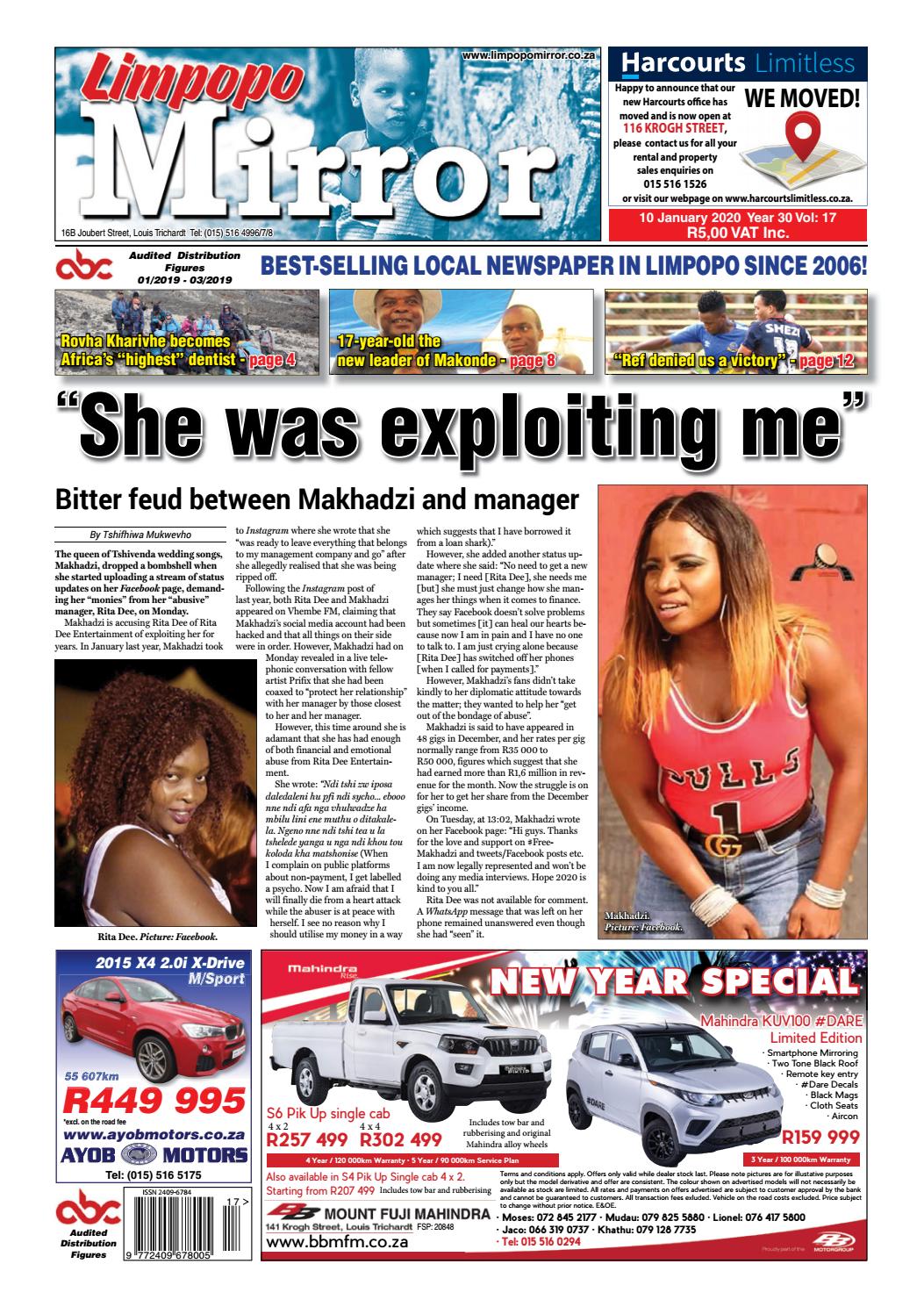 Limpopo Mirror 10 January 2020 by Issuu
