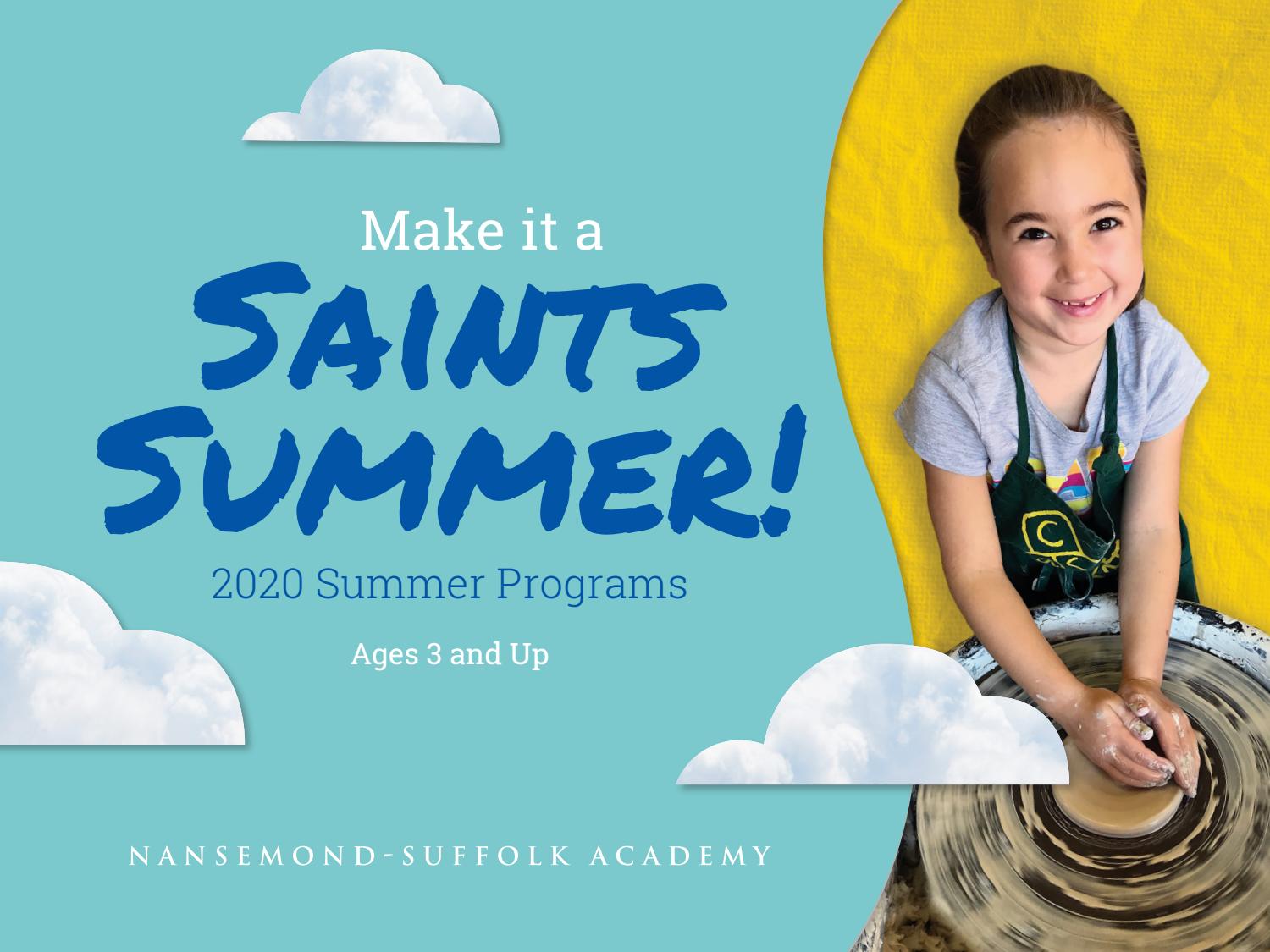 NansemondSuffolk Academy 2020 Summer Programs Brochure by Nansemond