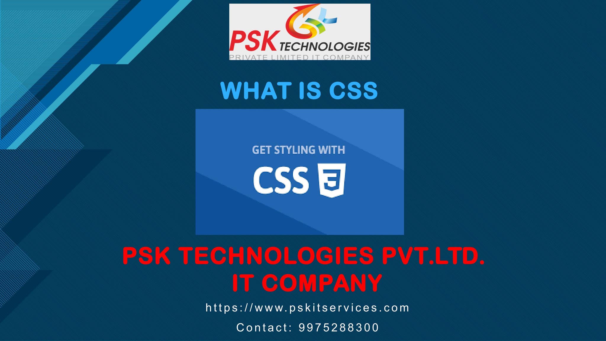 Introduction to css ppt presentation by psk itservices - Issuu