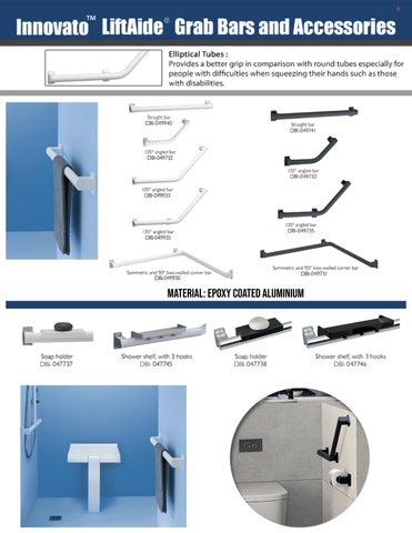 Design By Intent Innovato 卫浴 × Shower Safety 坐具 × 配件 第 8 页