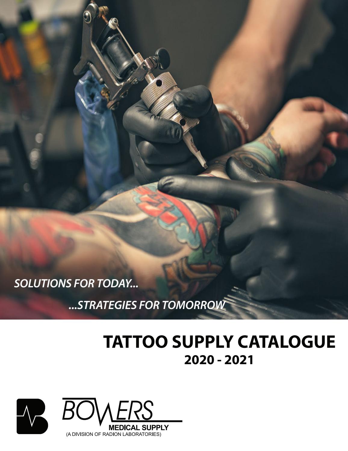 Tattoo Supply Catalogue by Bowers Medical Supply Issuu