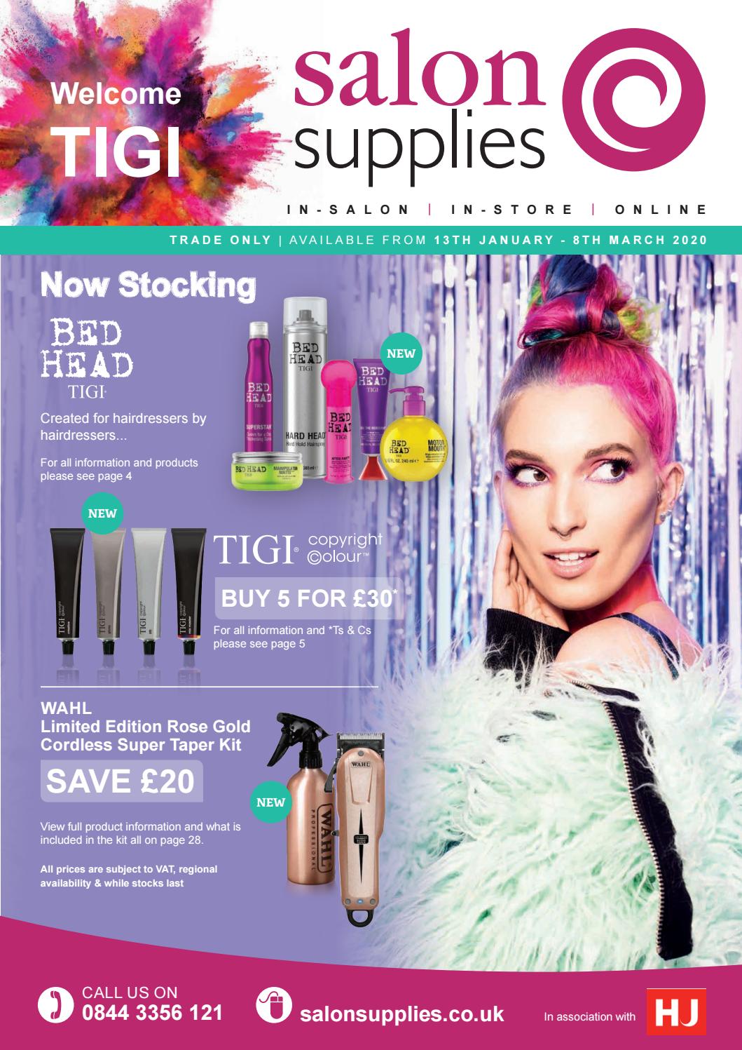 Salon Supplies Offer Brochure Jan 2020 by Salon Supplies Issuu