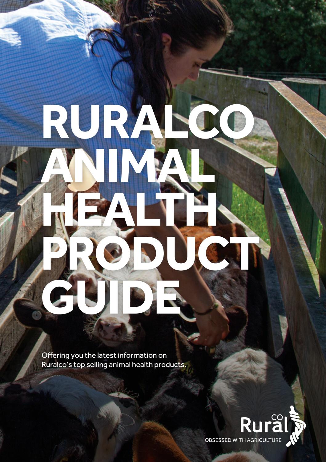 Ruralco Animal Health Product Guide by Ruralco Issuu