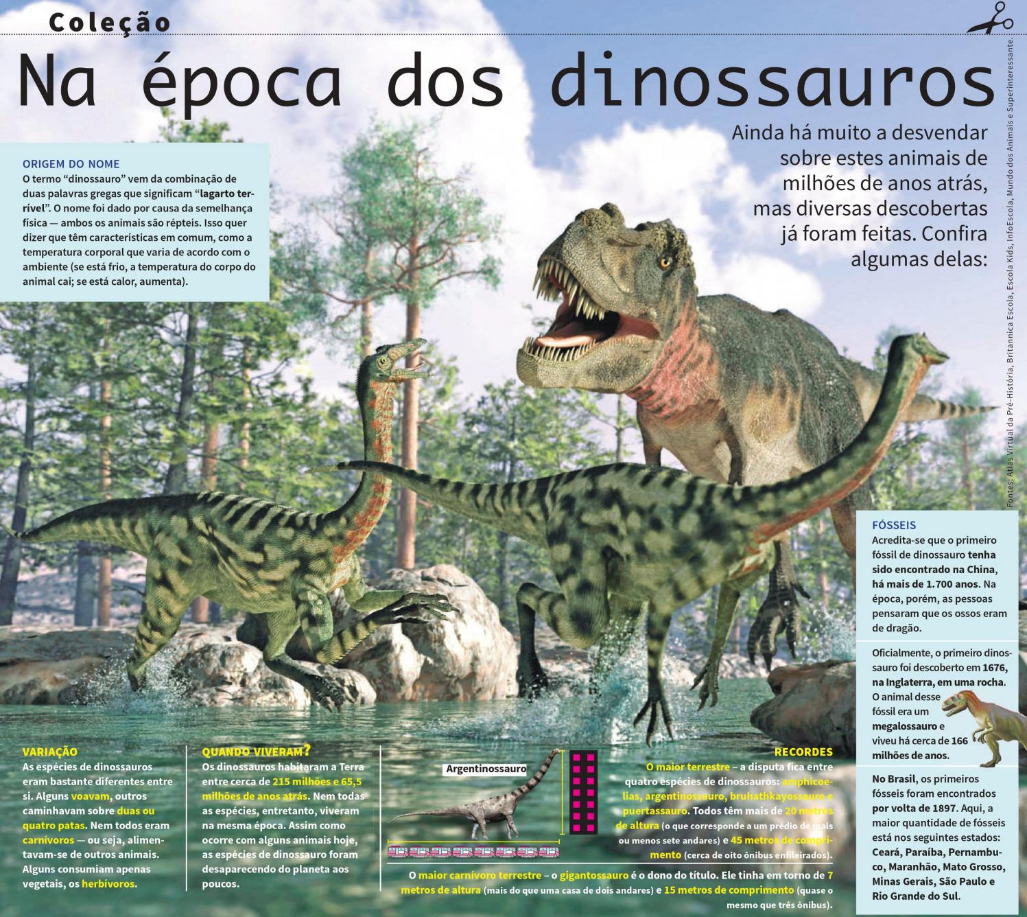 JOCA - ABRIL 2019 - NA ÉPOCA DOS DINOSSAUROS by Incríveis Dinossauros ...