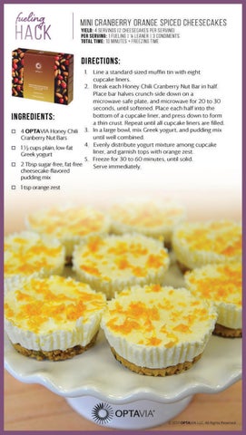 Optavia Recipe Guide By Beth Feldman Issuu