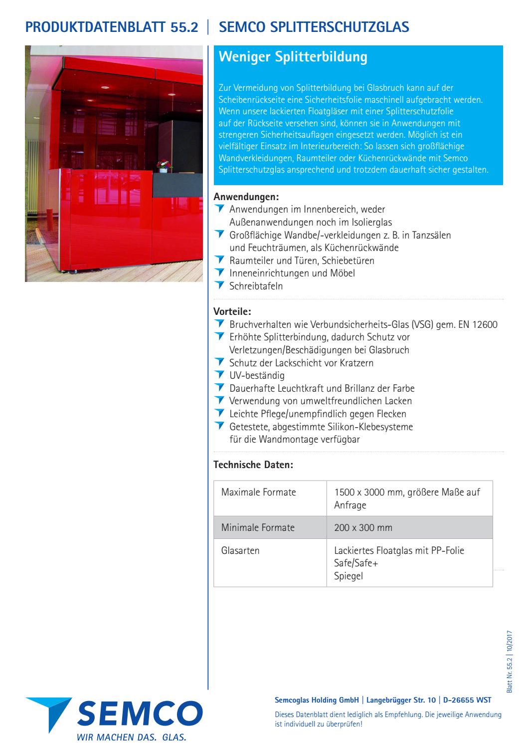 Semco Splitterschutzglas By Semcoglas Issuu semco-splitterschutzglas-by-semcoglas-issuu