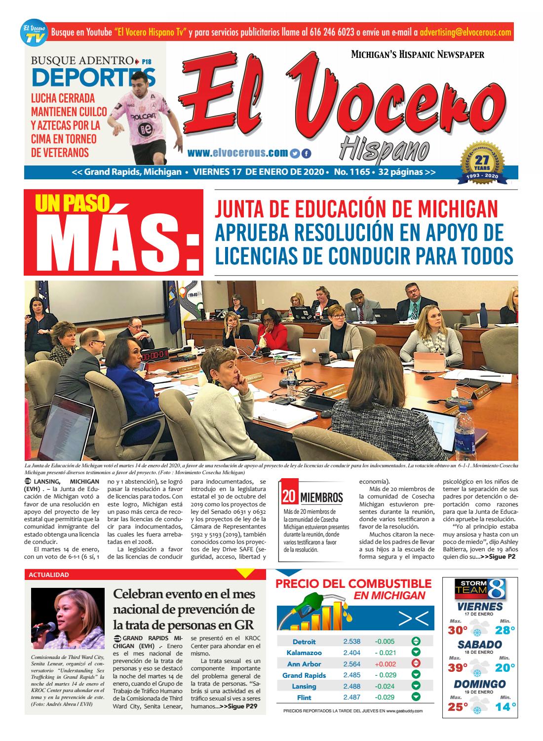 El Vocero Hispano. Edición 1165 by El Vocero Hispano - Issuu