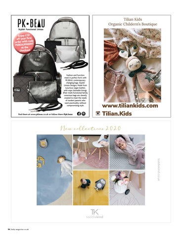 pk beau changing bag