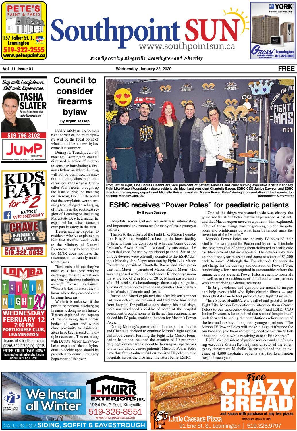 Southpoint Sun - January 22, 2020 by Southpoint Sun - Issuu