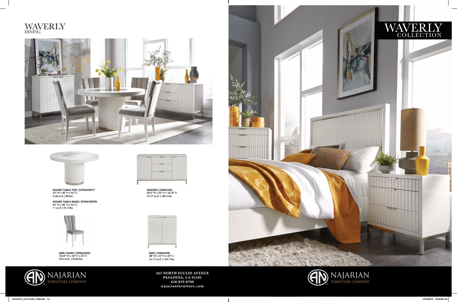 Waverly collection by Najarian Furniture Company Issuu