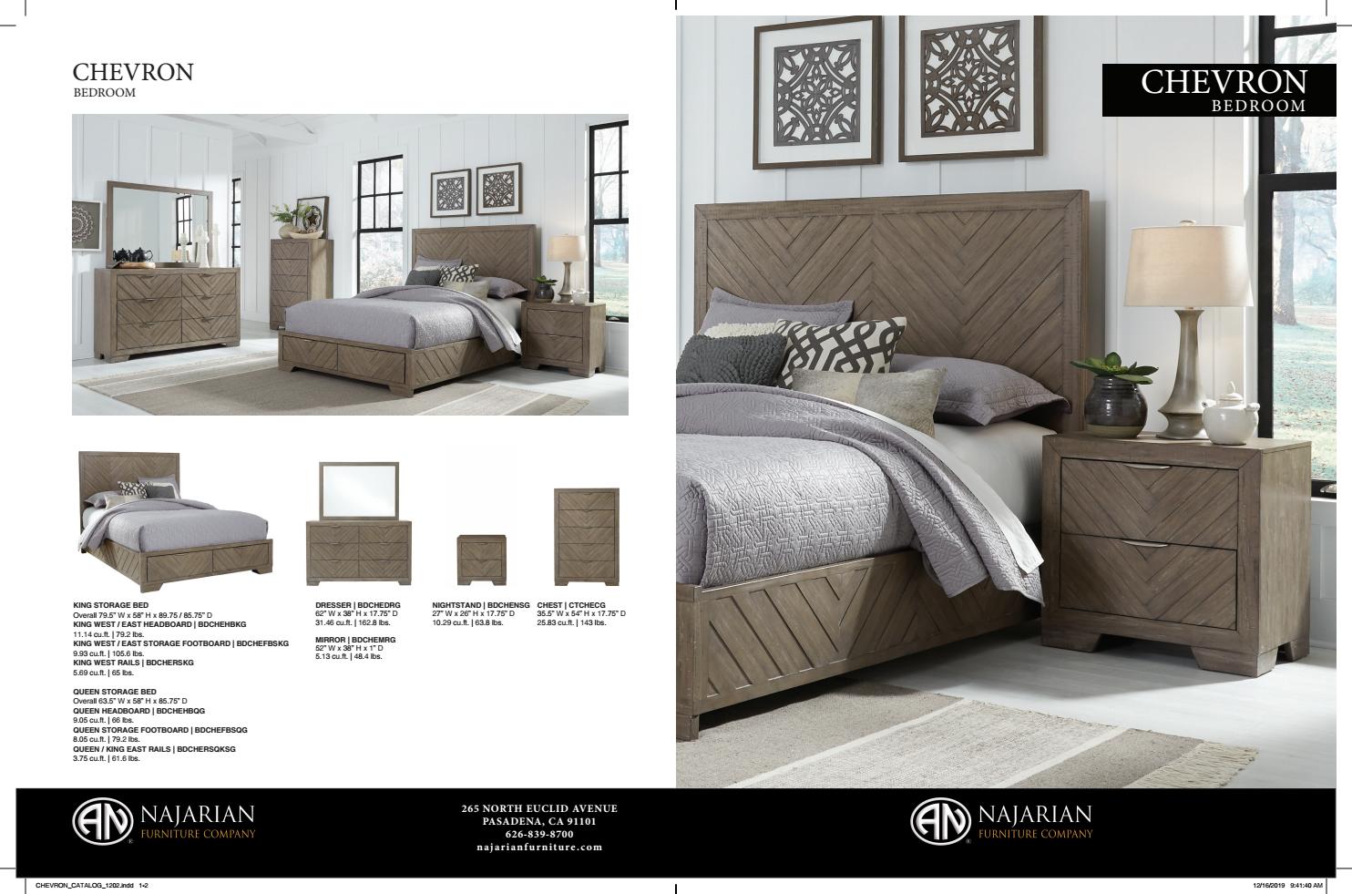 Chevron Bedroom by Najarian Furniture Company Issuu