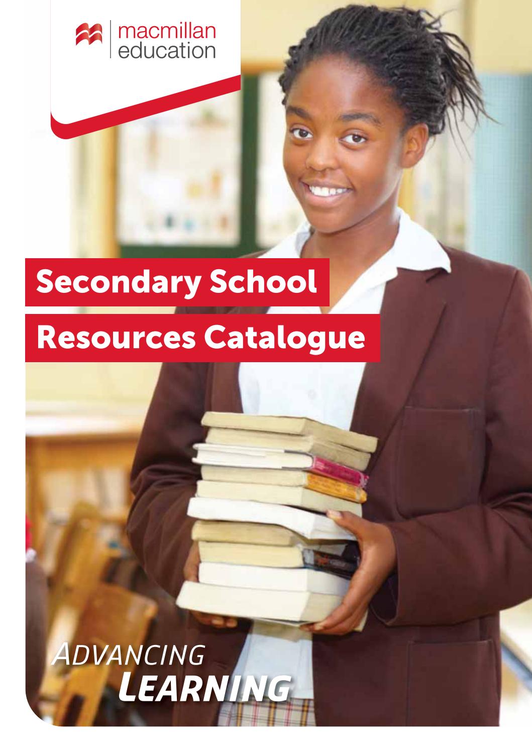 Macmillan Education Secondary School Resources Catalogue by Macmillan