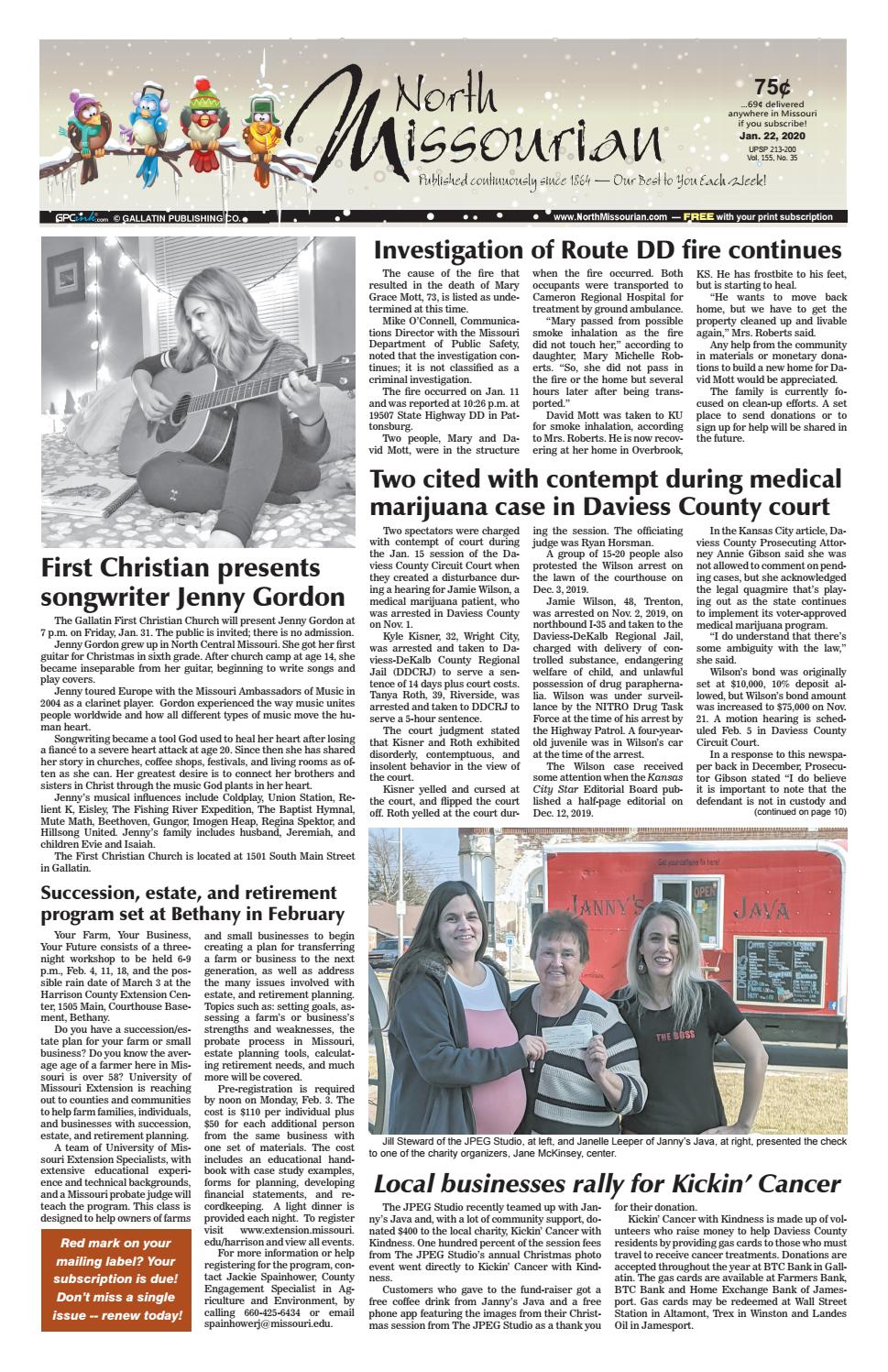 Gallatin North Missourian GNM 12220 by GranDesign Issuu