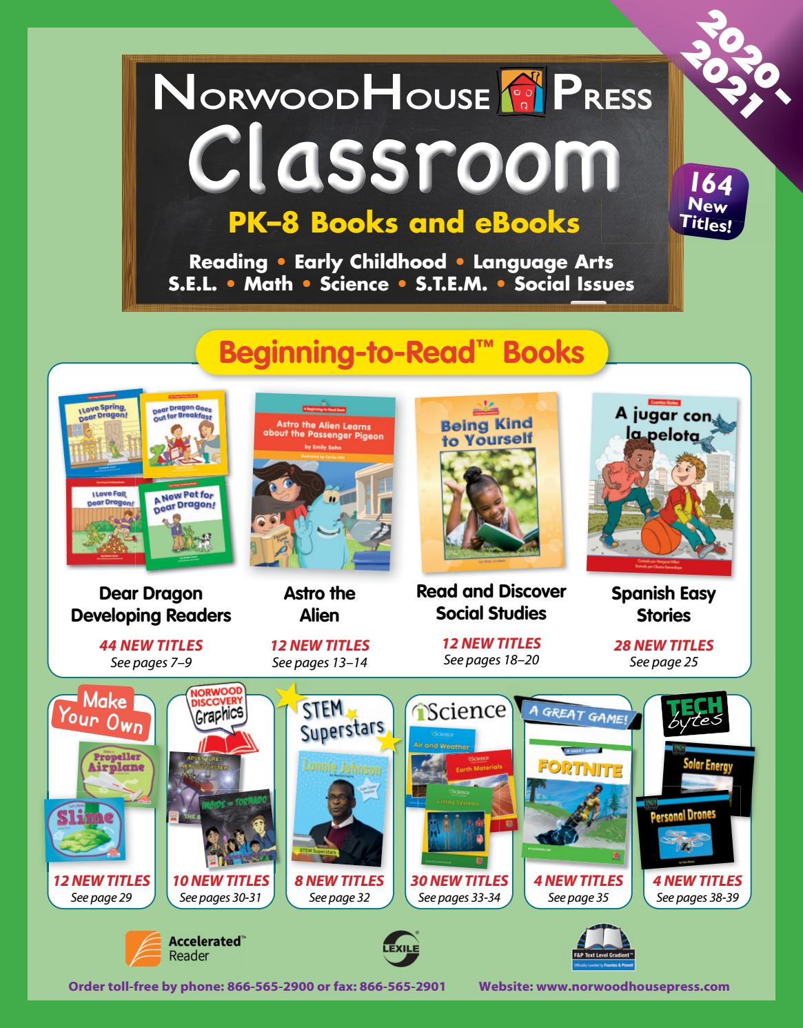 Norwood House Press 20202021 Classroom Catalog by Norwood House Press