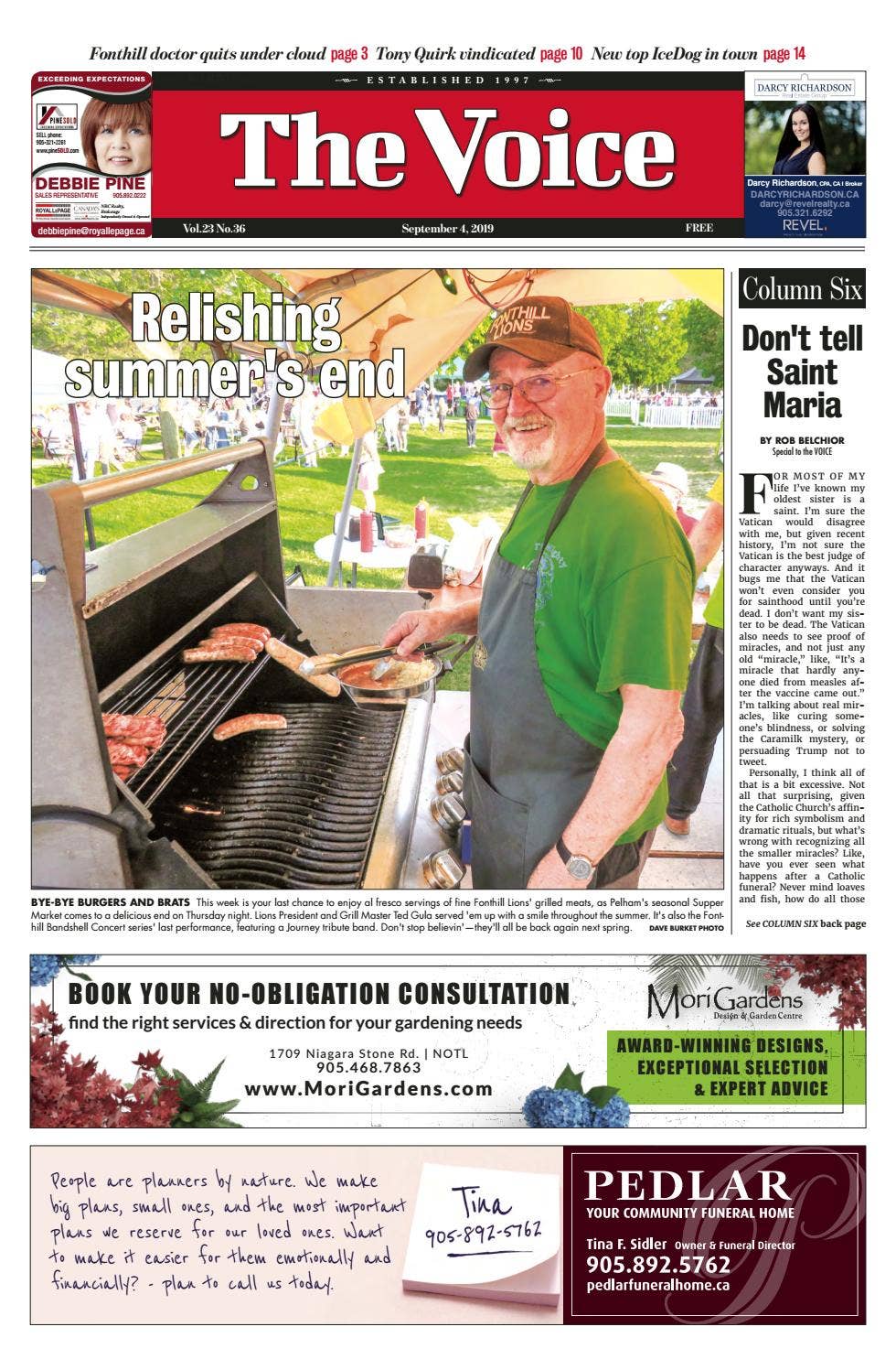 The Voice, September 4 2019 by The Voice of Pelham - Issuu
