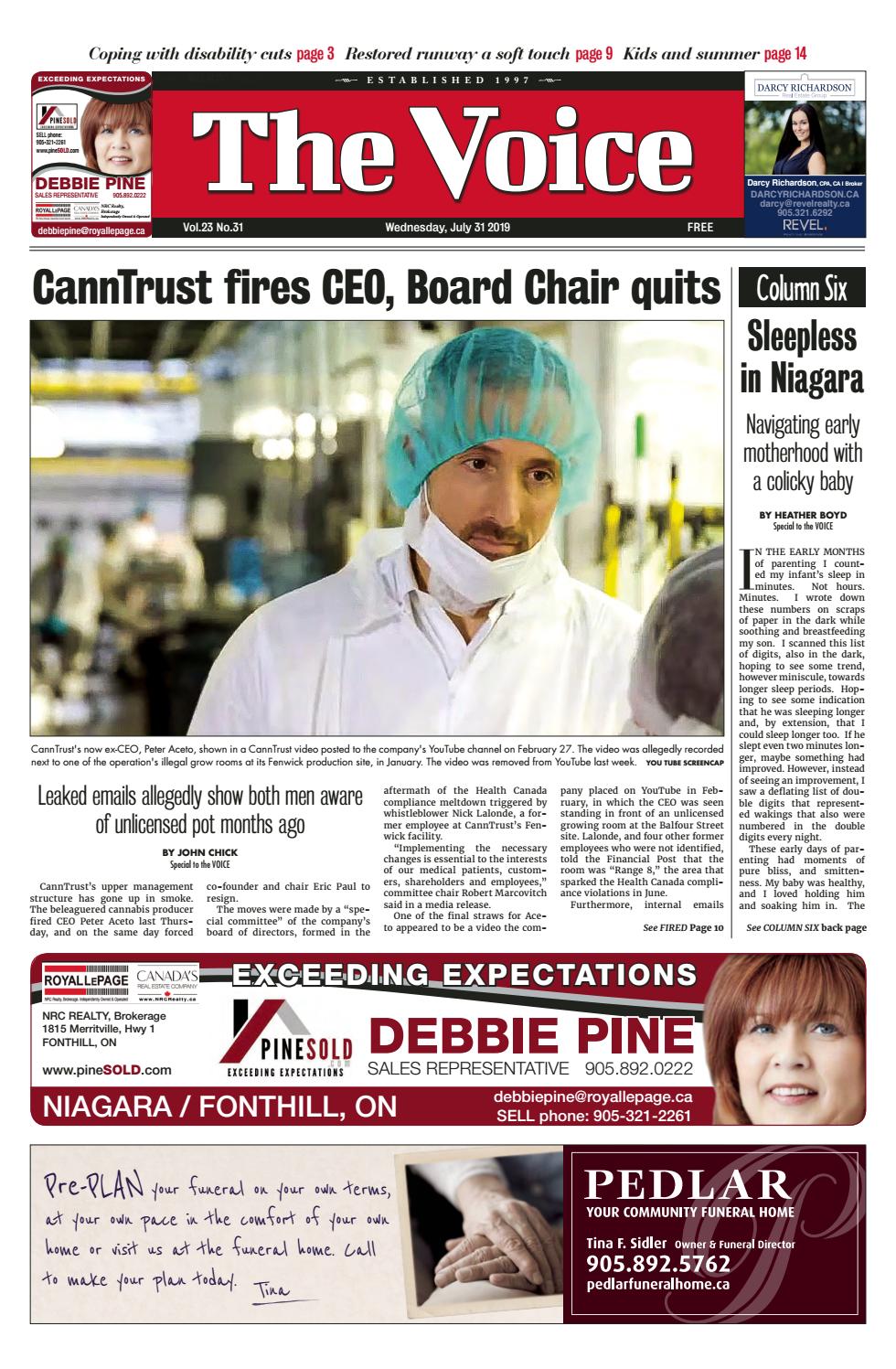 The Voice July 31 2019 By The Voice Of Pelham Issuu