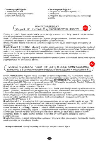 SAFETY JUNIOR Manual Instruction 2020 第 15 页